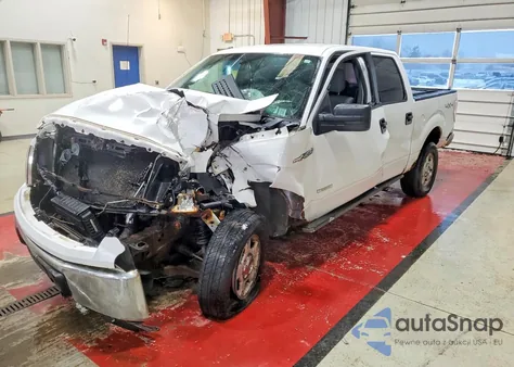 2013 Ford F150 Supercrew z USA, uszkodzony, nr VIN 1FTFW1ET6DFD04745